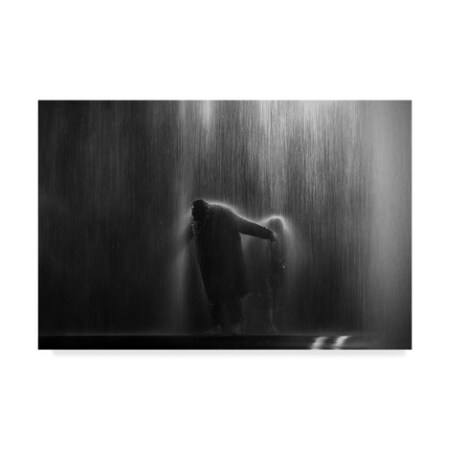 Oliver Buchmann 'It Always Rains On Me' Canvas Art,30x47